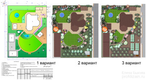 эскизы планировок profdizain